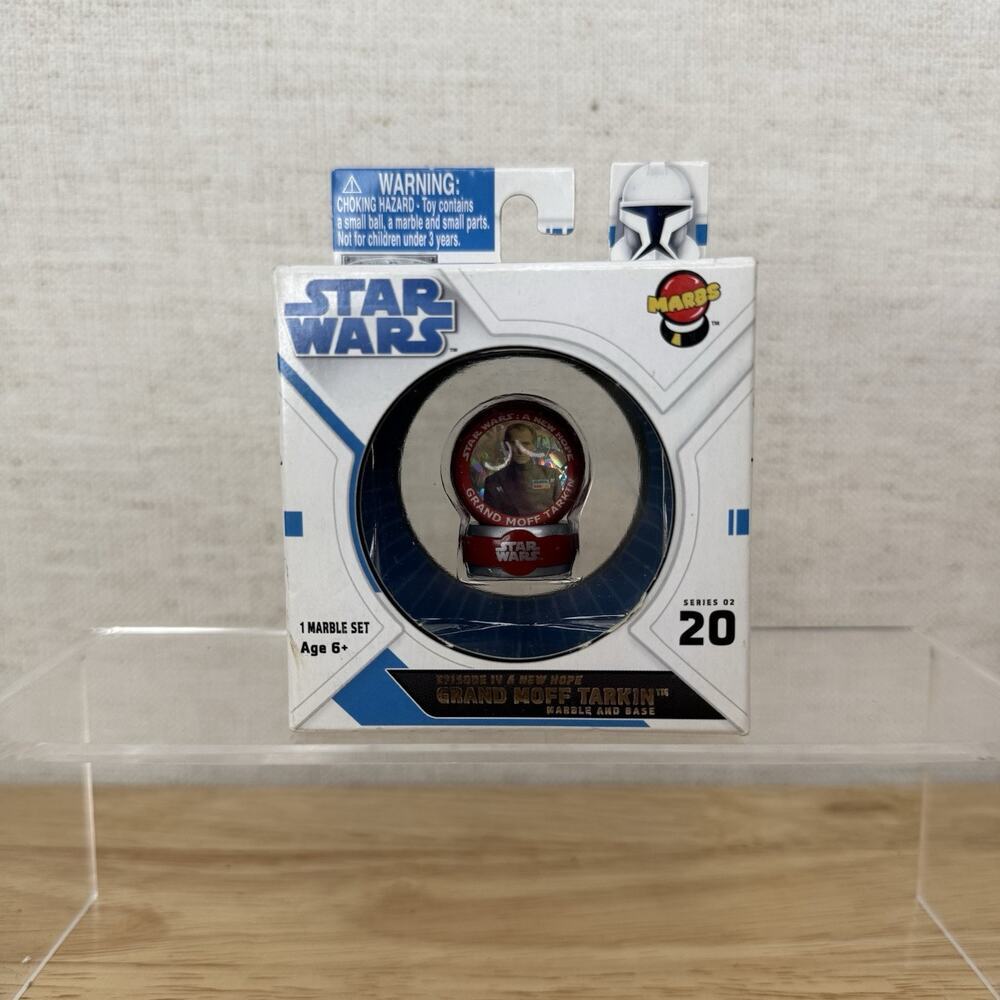 Star Wars Marbs Grand Moff Tarkin #20 Episode IV: A New Hope Marble + Base NIB
